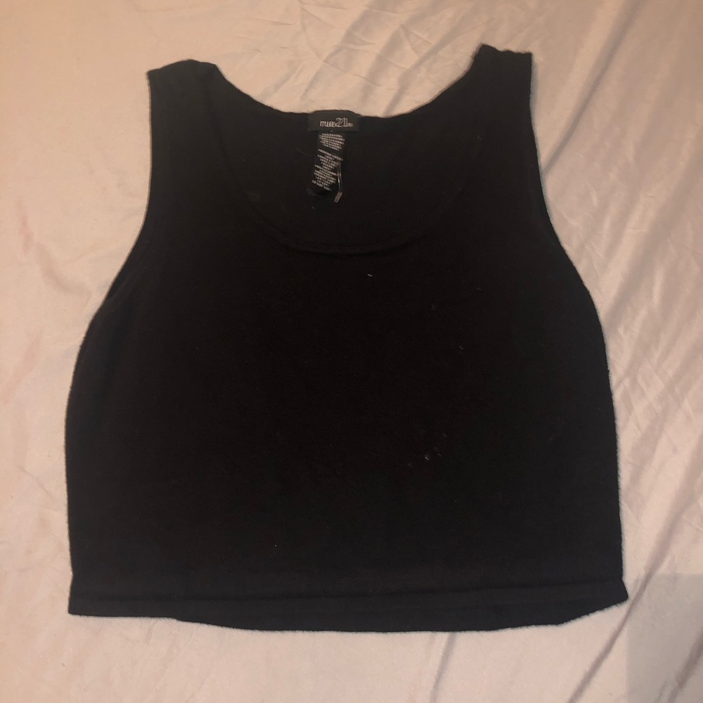 Rue21 Black Crop Top